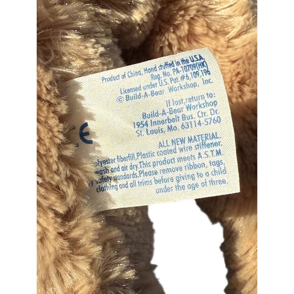 Build A Bear Plush Stuffed Sitting Bunny Rabbit Security Support Pet Toy Easter - Picture 12 of 15